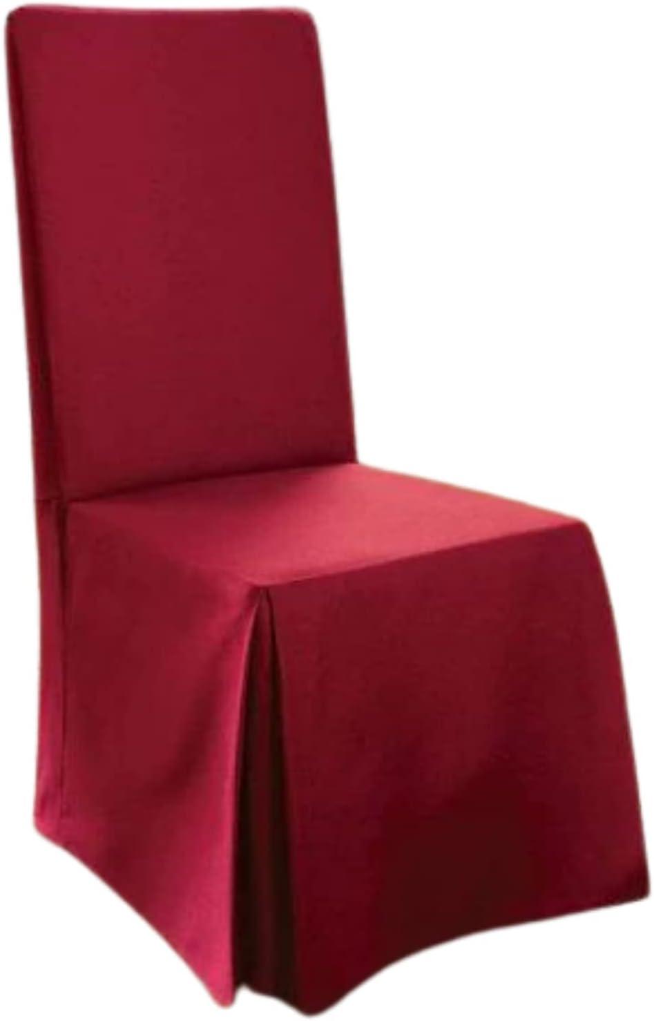 Cotton Box Cushion Dining Chair Slipcover