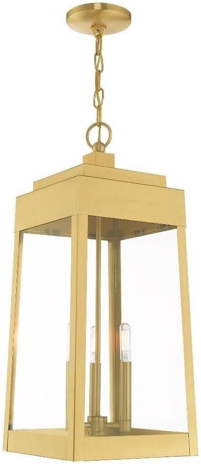 Livex Lighting Oslo 3 - Light Pendant in  Satin Brass