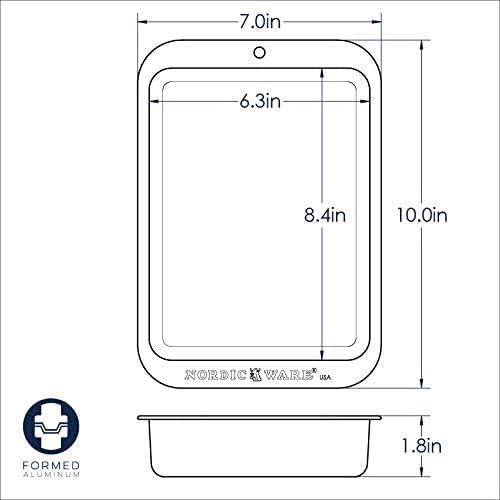 Nordic Ware Naturals® Compact Ovenware Rectangular Baker