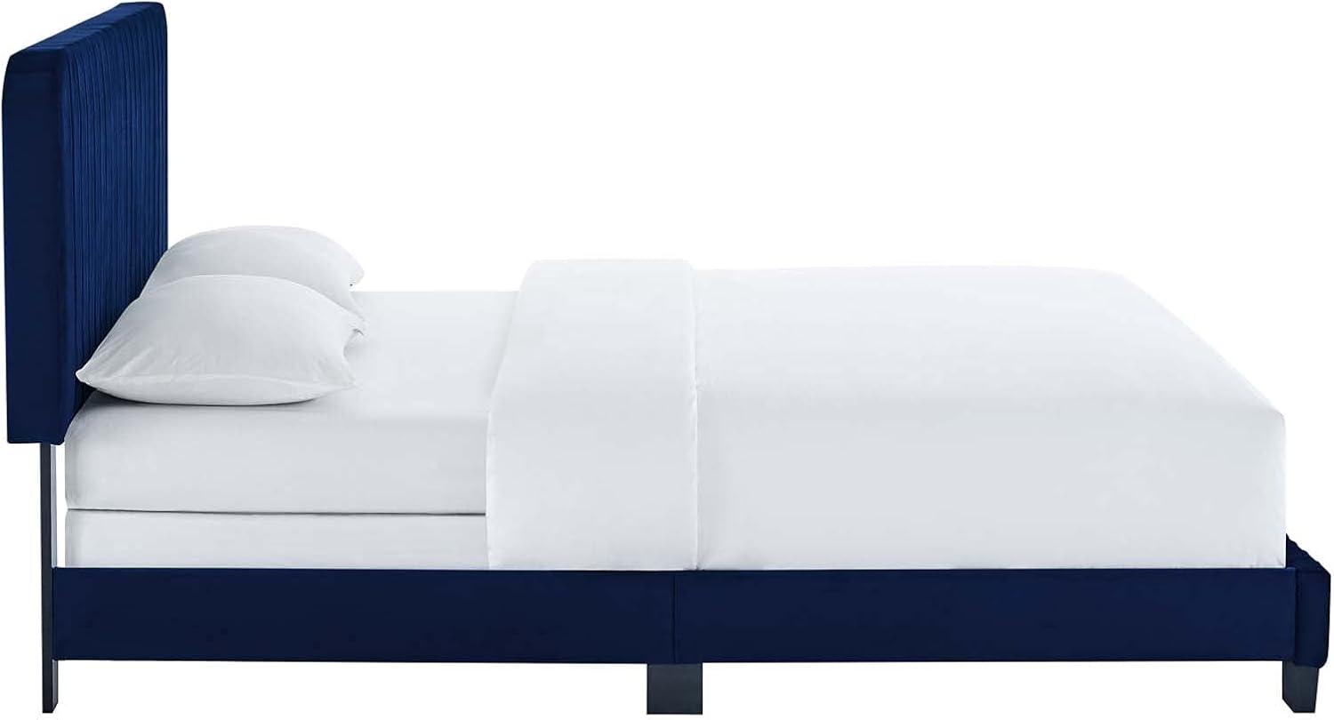 Modway Celine Channel Tufted Performance Velvet Full Bed