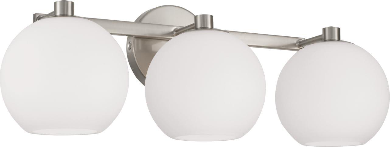 Ansley 3 Light Frosted Dimmable Vanity Light