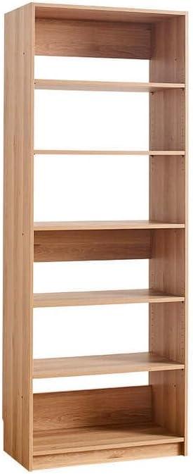 Prosper 32" Oak Wood Walk-in Closet with Five Shelves