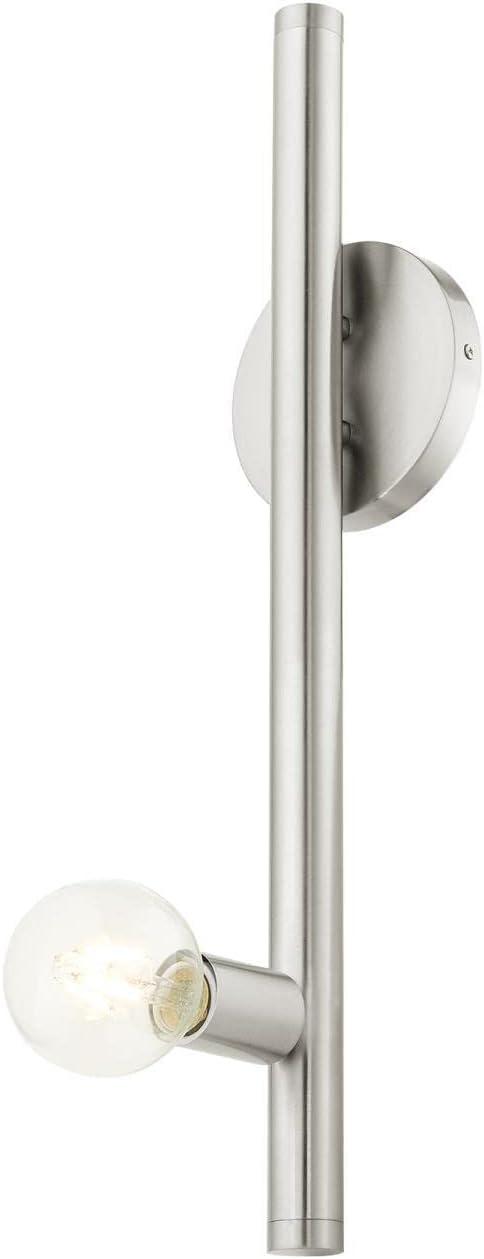 Livex Lighting Bannister 1 - Light Wall Light in  Brushed Nickel
