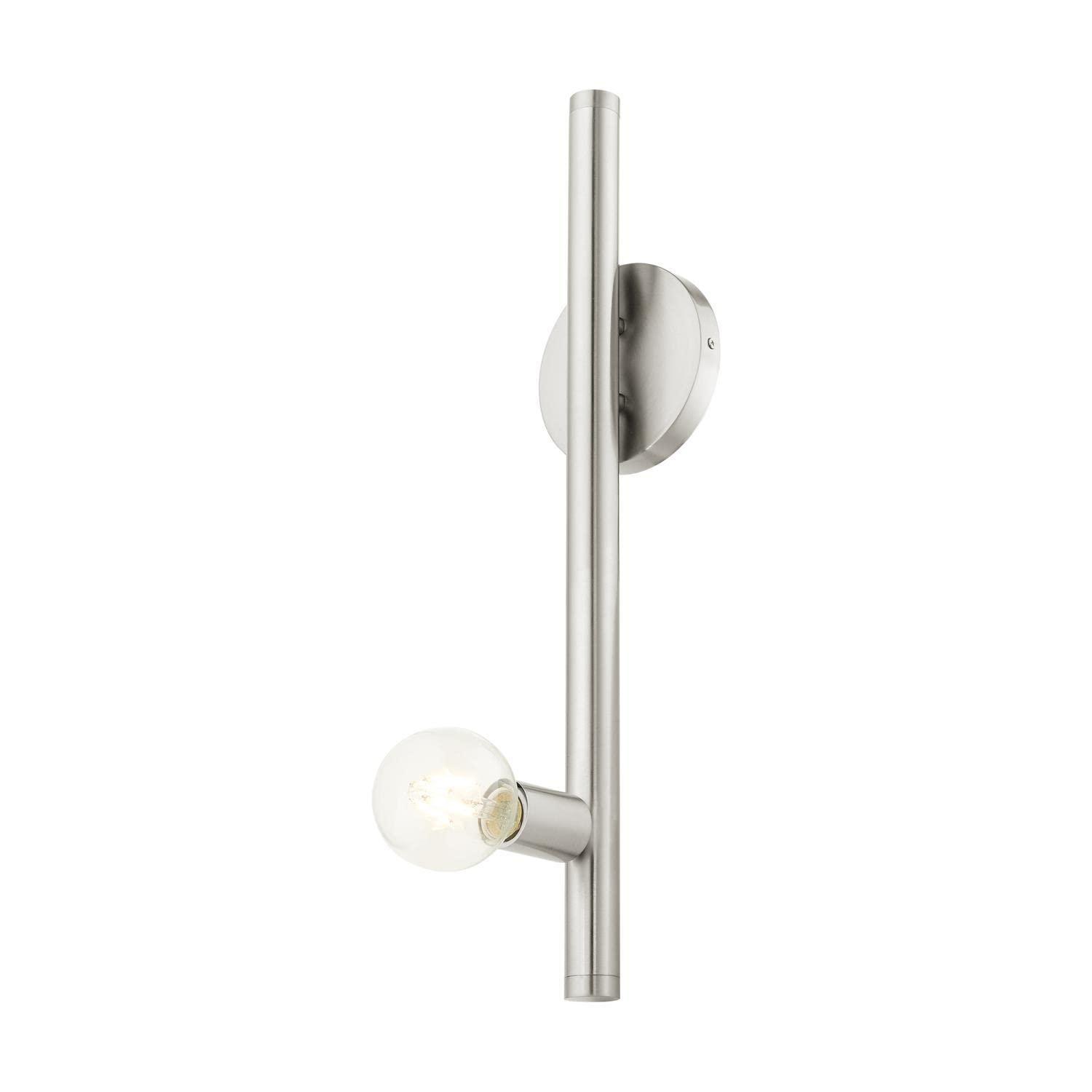 Livex Lighting Bannister 1 - Light Wall Light in  Brushed Nickel