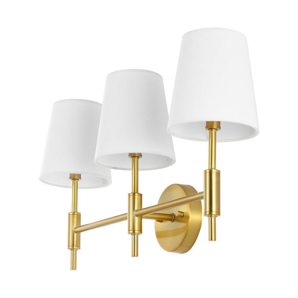 Darya 3 Light 24" Wall Sconce - SCN4119 - Brass - Safavieh