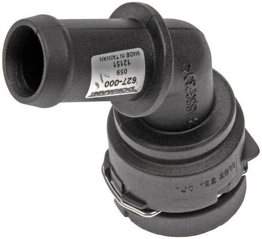 Dorman 627-000 Radiator Coolant Hose Connector for Specific Audi / Volkswagen Models