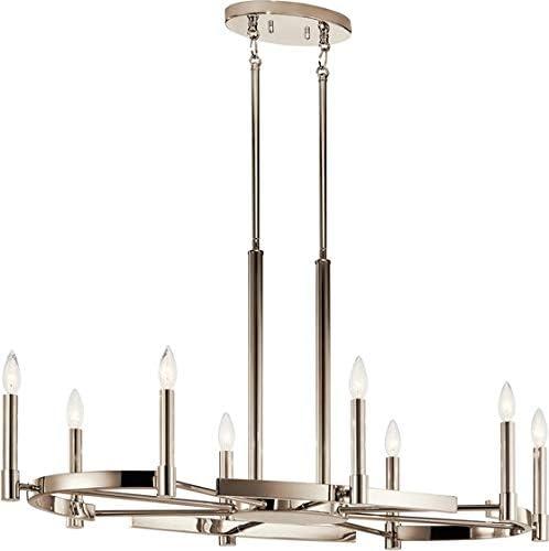 Kichler Lighting Tolani 8 - Light Chandelier in  Polished Nickel