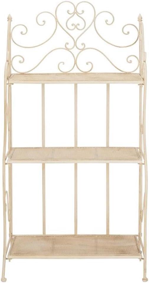 Torus 3-Tier Shelf - Indoor/Outdoor - PAT5022 - Pearl White - Safavieh