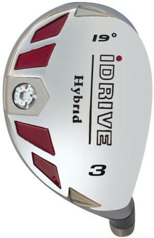 iDrive Hybrids Senior Men’s Golf All Complete Full Set, which Includes: #3, 4, 5, 6, 7, 8, 9, PW Senior Flex with Premium Men's Arthritic Golf Grip Right Handed Clubs