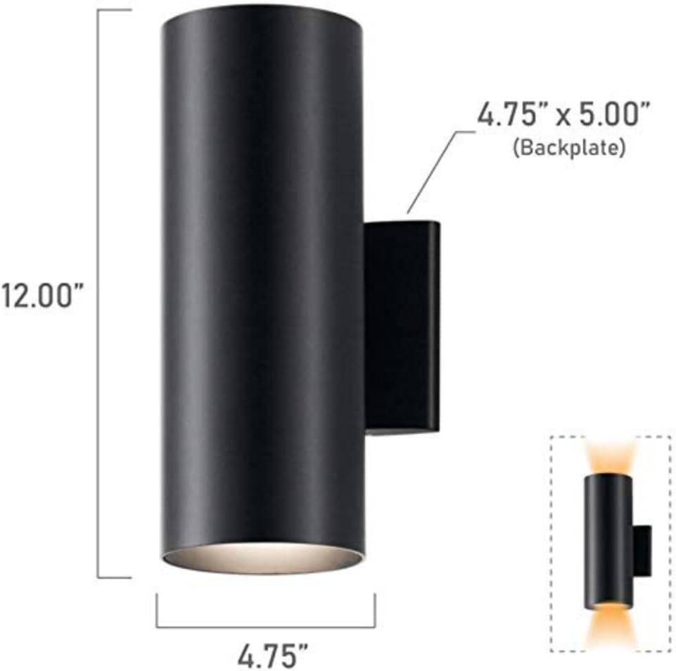 Kichler Lighting 2 - Light Wall Light in  Black