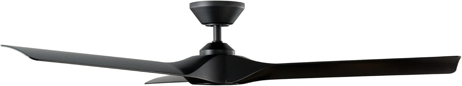 58" Torque 3 - Blade Outdoor/Indoor Smart Ceiling Fan with Remote Control Included, Works With Alexa and iOS or Android App