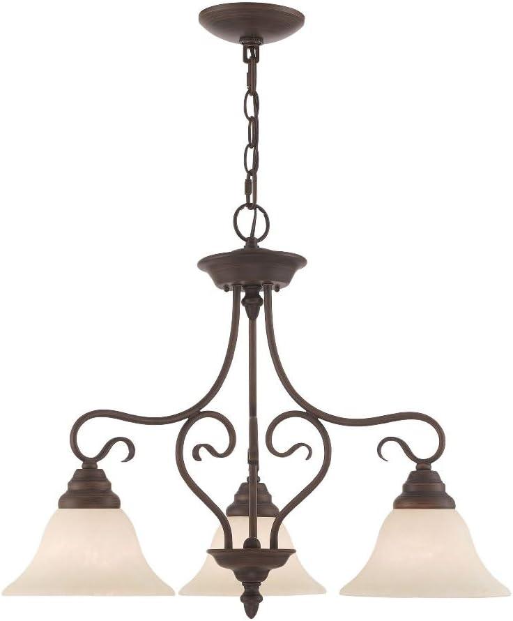 Livex Lighting Coronado 3 - Light Chandelier in  Brushed Nickel