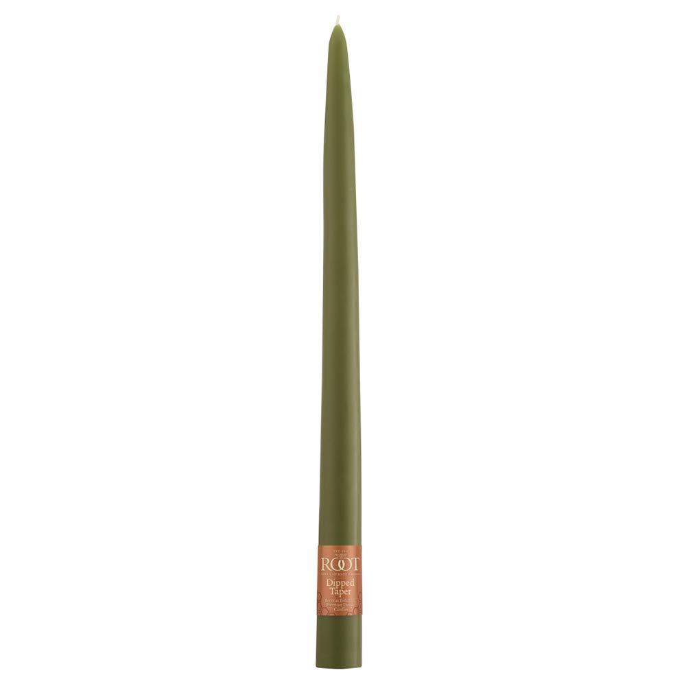 12 Piece Unscented Taper Candle Set (Set of 12)