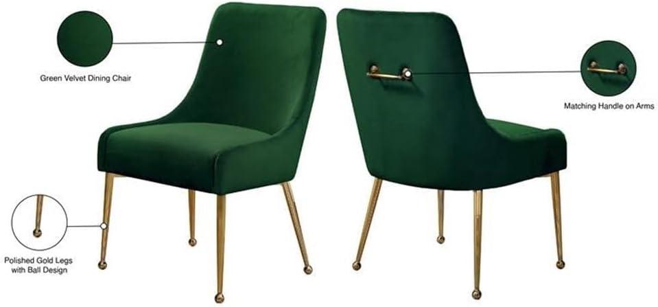 Rickyah 19.5'' H Velvet Upholstered Side Chair