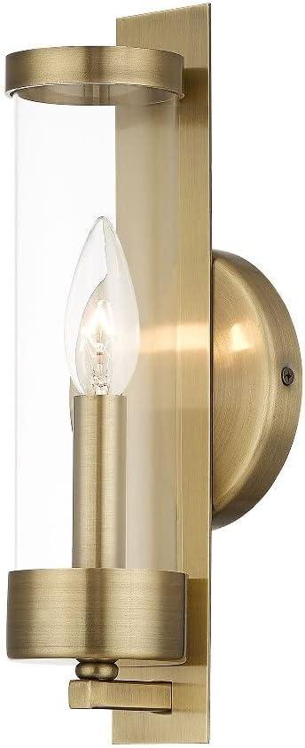 Bernd Steel Candle Wall Light