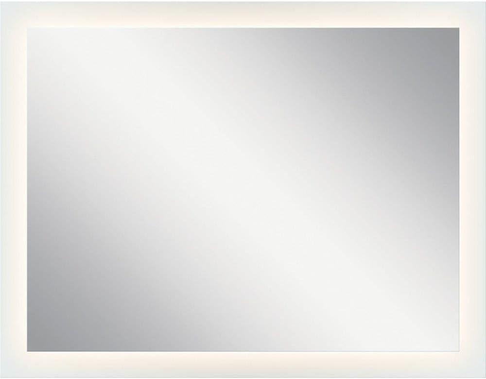 Elan 84003 Mir 54" 4-Light LED Backlit Mirror in Frosted Glass