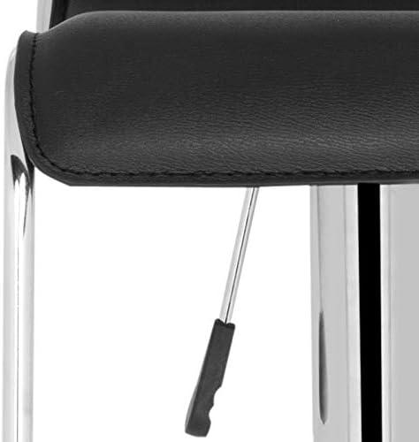 Taronda Swivel Bar Stool - White - Safavieh