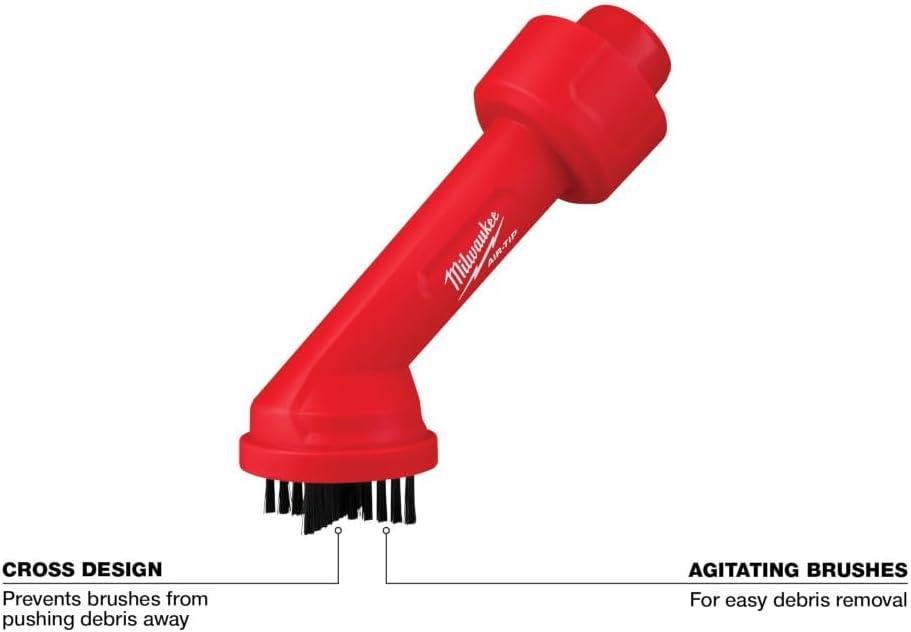 Milwaukee Tool AIR-TIP Cross Brush Tool