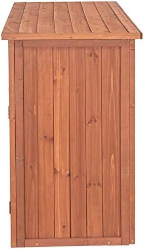 4 ft. W x 2 ft. D Solid Wood Lean-To Storage Shed