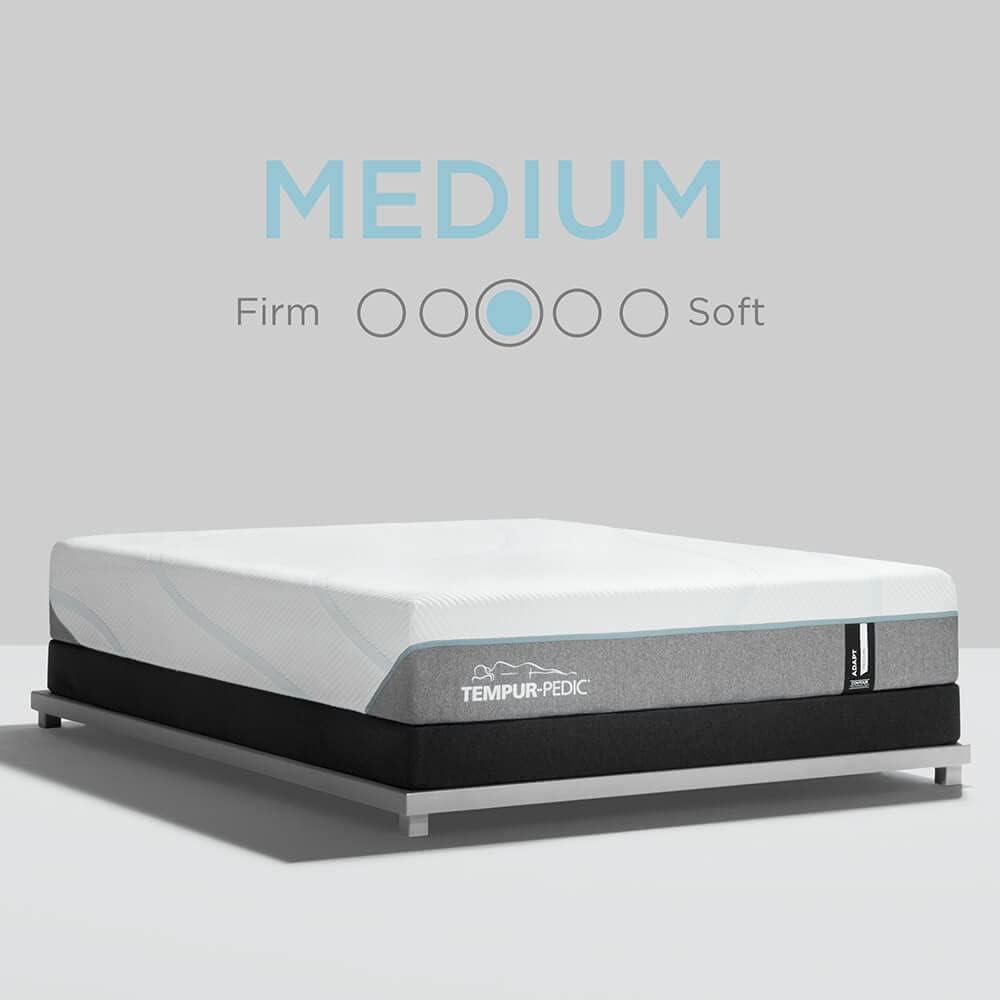 King 11" Medium Memory Foam Mattress with Cooling Cover