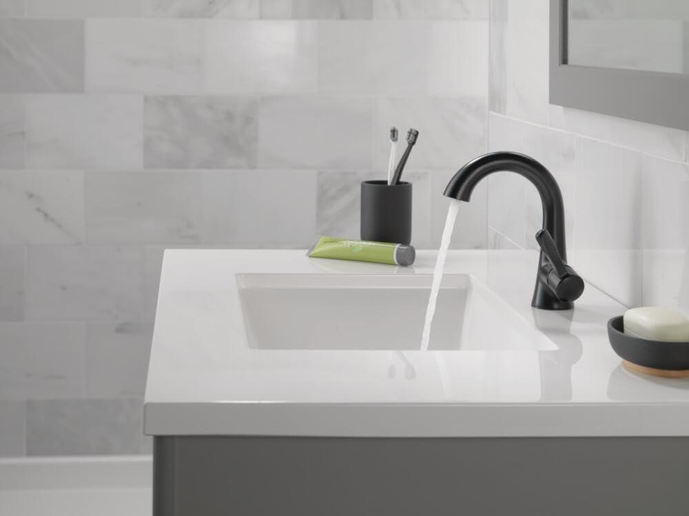 Esato Single Hole Bathroom Faucet with Drain Assembly