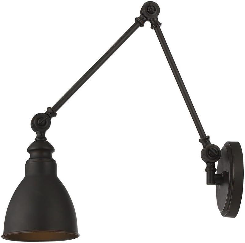 Savoy House Dakota 1 - Light Swing Arm Lamp in  English Bronze