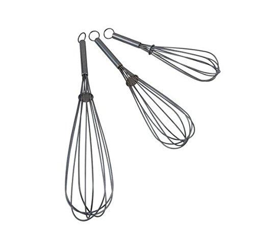 Stainless Steel Balloon Whisk Set with 3 Sizes