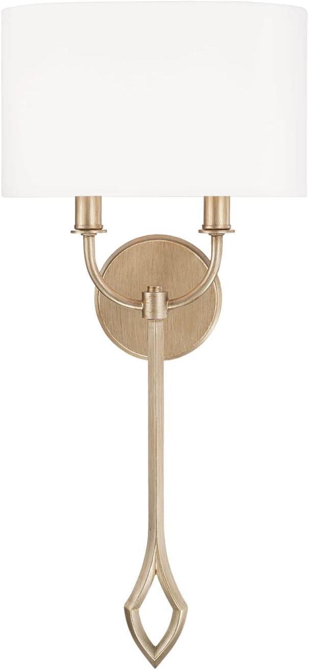 Capital Lighting Claire 2 - Light Wall Light in  Brushed Champagne