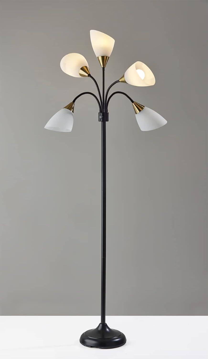 Simplee Adesso 5 Light Floor Lamp