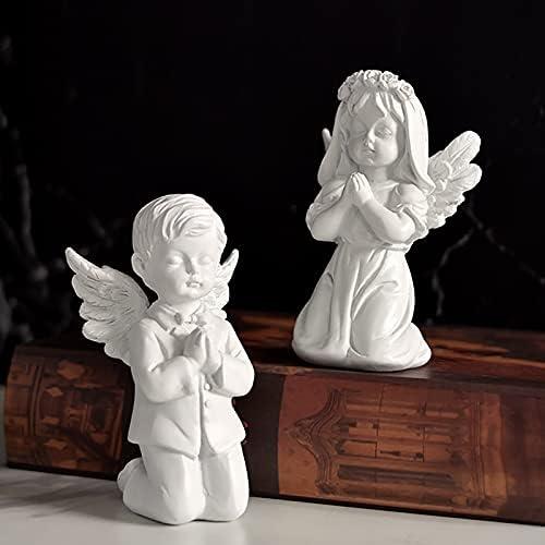 Pompotops Praying Cherub Adorable Cherubs Angels Statues Figurine Indoor Outdoor Home