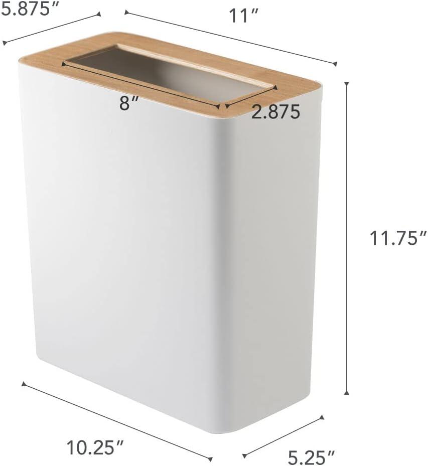 Yamazaki Rim Trash Can - Slim