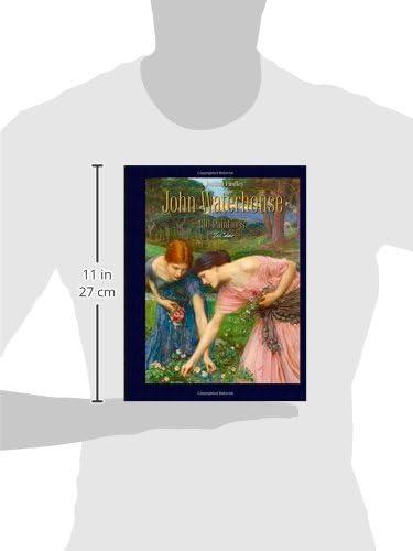 John Waterhouse: 130 Paintings in Colour Paperback Art Book