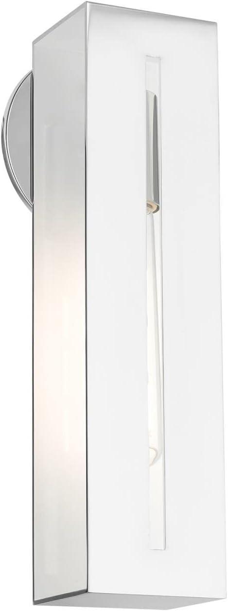 Livex Lighting Soma 1 - Light Wall Light in  Polished Chrome