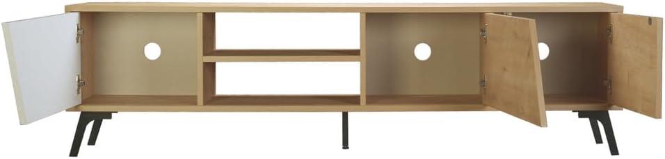 Niche TV Stand for TVs up to 70" Light Oak