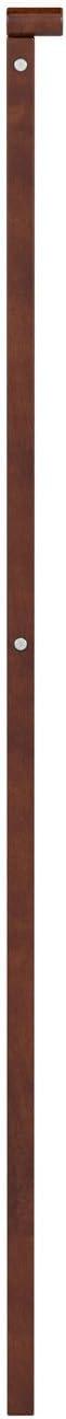 AFI Furnishings Mission Queen Headboard with Turbo Charger in Walnut