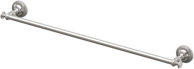 Satin Nickel 24'' Wall Mounted Towel Bar