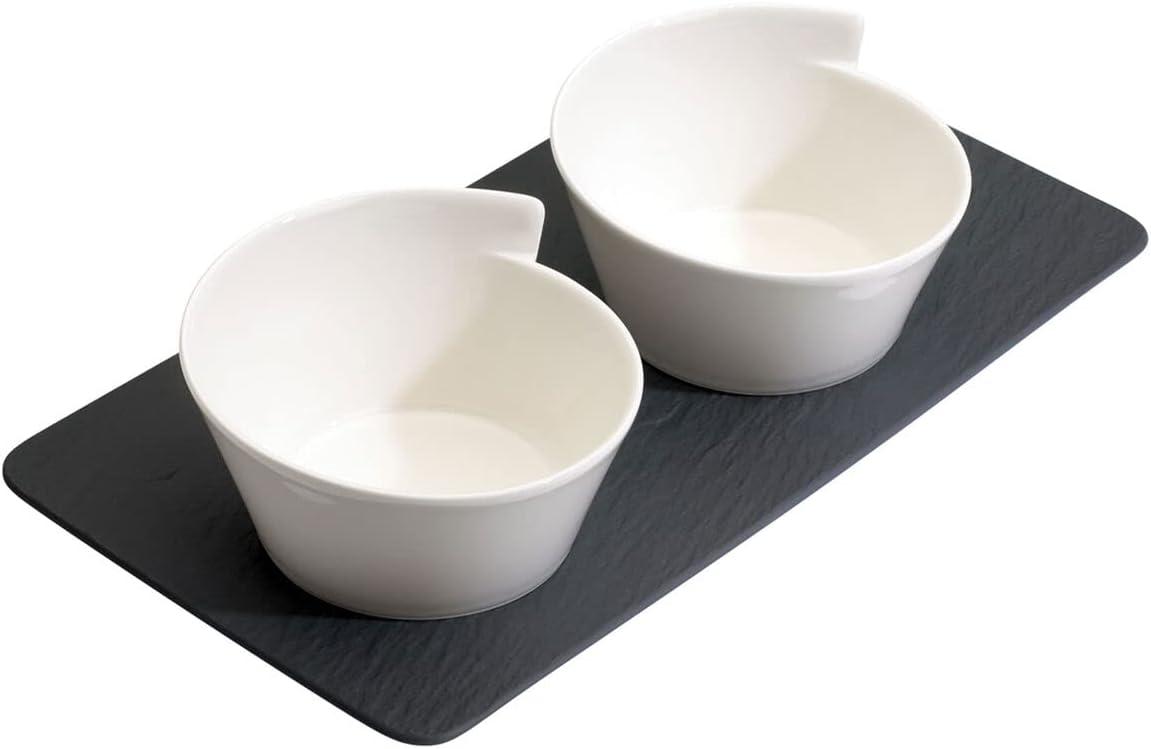 Villeroy & Boch New Wave 3-Piece Condiment Set