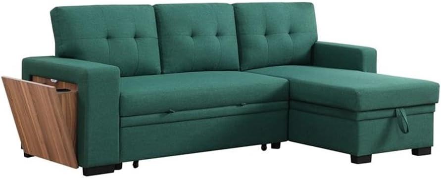 DEVION Furniture 3 - Piece Upholstered Sectional