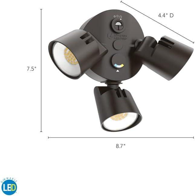 Lithonia Lighting Hgx Led 3Rh Alo Sww2 120 Pe Contractor Select Hgx Triple Light 7-3/4"