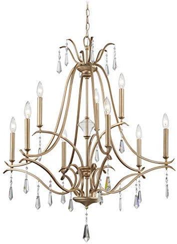 Vogan 9 - Light Dimmable Tiered Chandelier