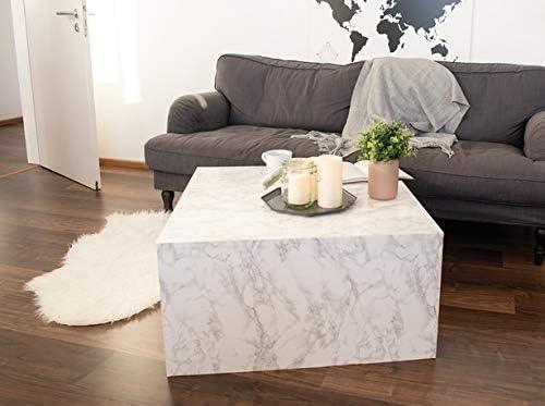 d-c-fix self Adhesive Peel and Stick Waterproof Marble Grey 26.5'' x 78.7"" Film Thicker Than Contact Paper for Kitchen and bathrooms countertops cabinets (FA346-8306)