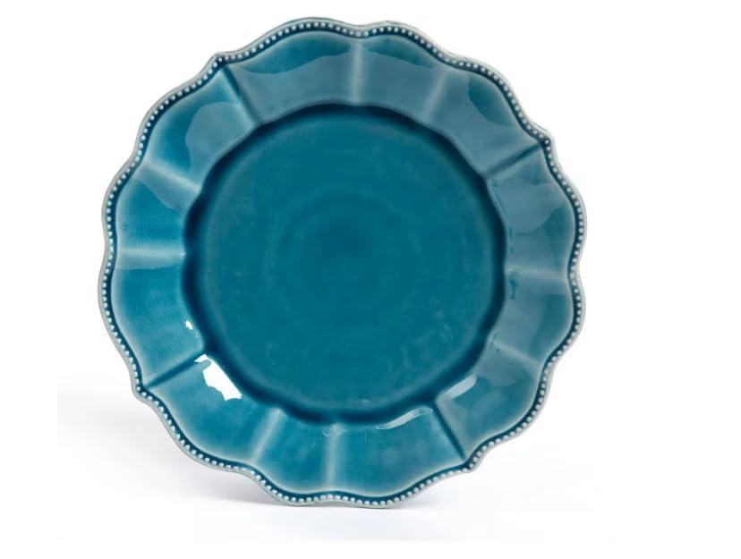The Pioneer Woman Paige 12-Piece Dinnerware Set, Denim