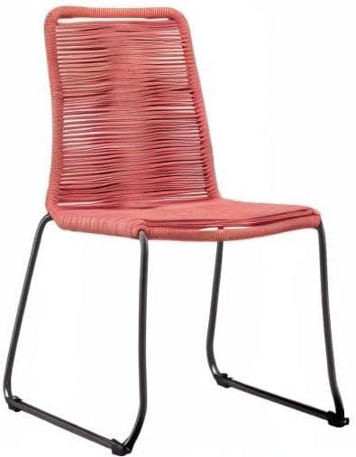 Edara Outdoor Stacking Dining Side Chair