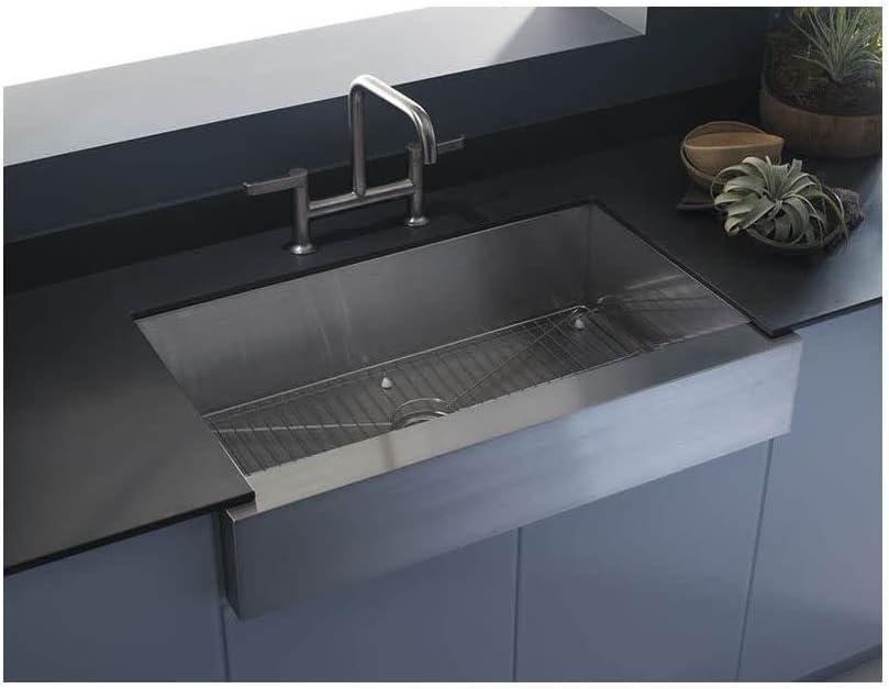 Vault™ Under-Mount Single-Bowl Kitchen Sink, Stainless Steel with Shortened Apron-Front for 30" Cabinet