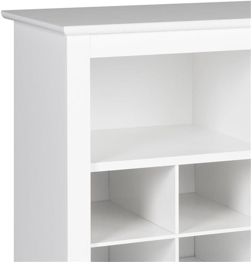 60" Entryway Shoe Cubby Console - Prepac