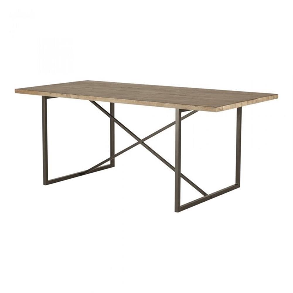 Lopez 75" Solid Wood Dining Table