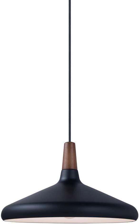 Maxim Lighting Nordic 1 - Light Pendant in  Walnut/Black