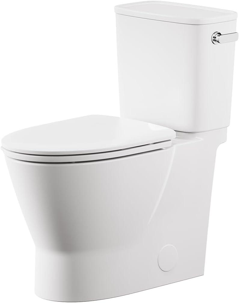 American Standard American Standard Aspirations 1.28 Gallons GPF Elongated Comfort Height Floor Mounted Two-Piece Toilet (Seat Included) 252AA898.020