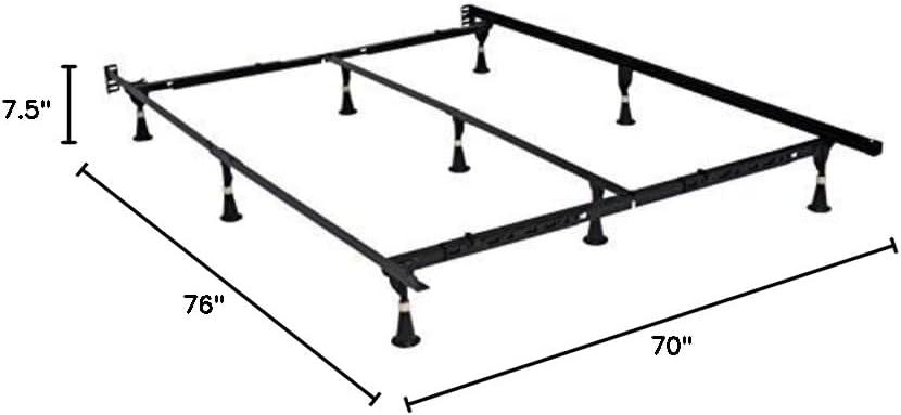 Premium Bed Frame Patent 9-414-690 & 10-321-768 Twin/Full/Queen/King/Cal. King