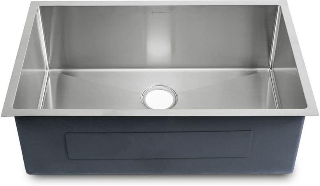 Rivage 30" Stainless Steel Undermount Single Basin Kitchen Sink